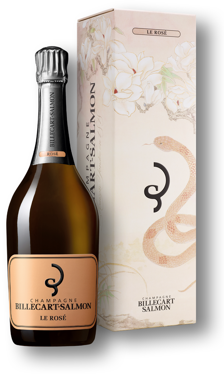 BILLECART-SALMON BRUT ROSÉ NV - CNY SNAKE (Limited Edition